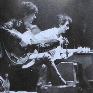 Stu Sutcliffe and George Harrison